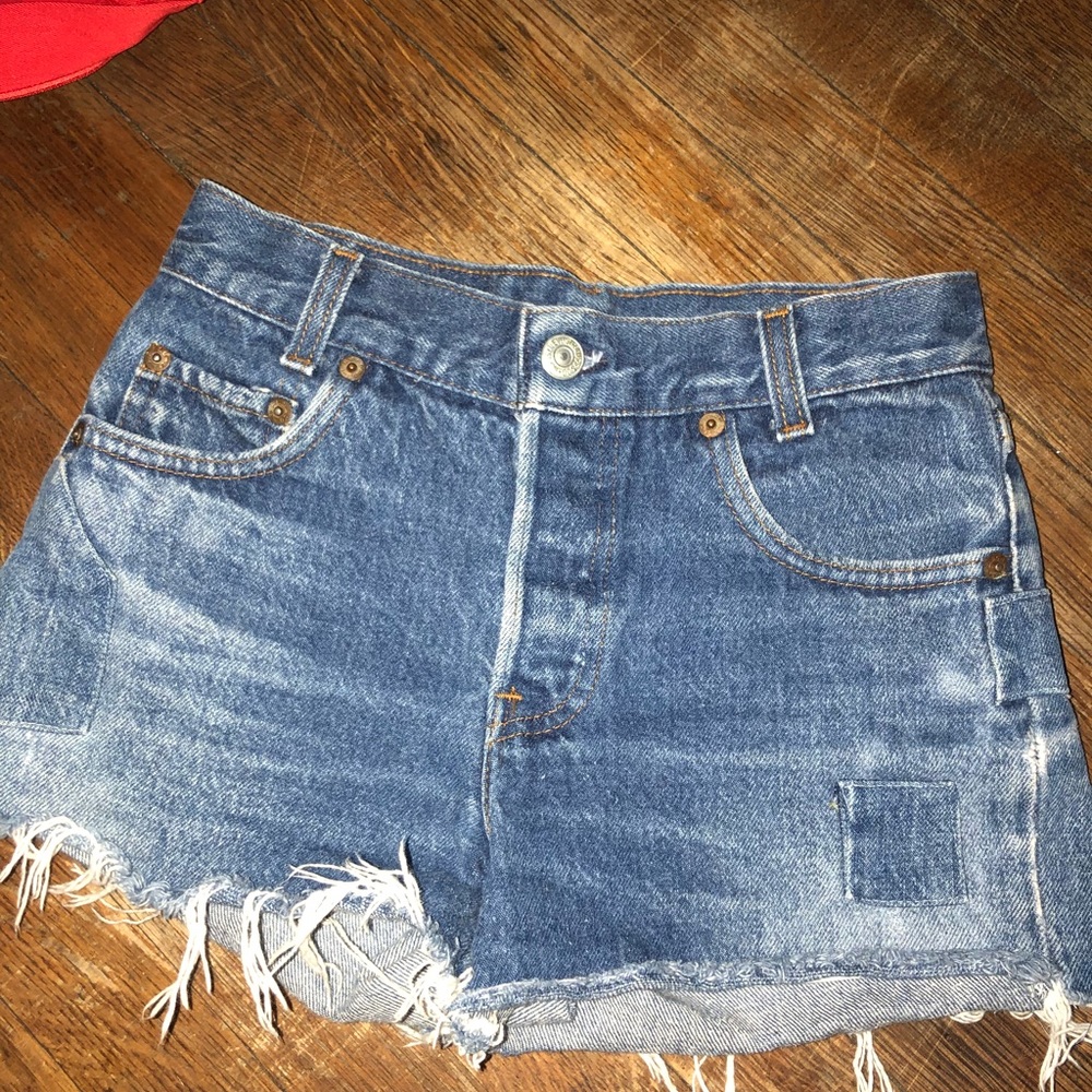 Vintage 501 levis shorts